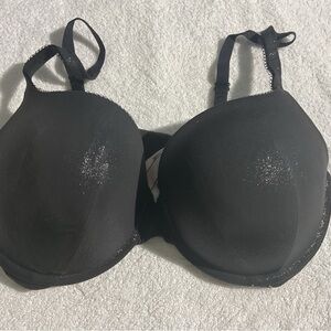 NWOT Victoria's Secret Sparkling Black Bra
